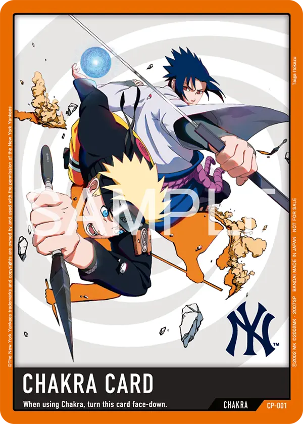 CP-001 チャクラカード New York Yankees Ver.